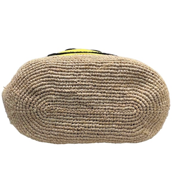 Loewe Paula's Ibiza Smiley 2WAY Handbag Yellow - Picture 7 of 9